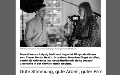 DramaCare in der Fachzeitschrift „Auslöser“: Mental Health am Filmset – Ein neues Kapitel beginnt